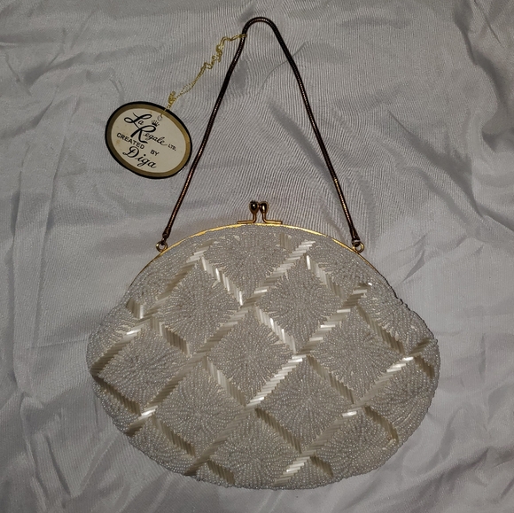 COPY - NWT Vintage La Regale by Diga Hand Beaded Evening Bag - Picture 1 of 9